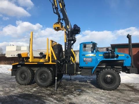 Новые заводские лесовозы Урал 2020 г.в.с КМУ Лизинг Госсубсидия